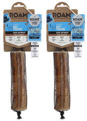 ROAM trachée d'autruche – pack 2 pour chiens moyens et grands, mastication durable.