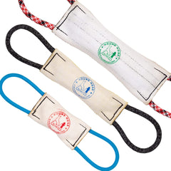 Rock-N-Rescue Hound Hose montre le tissu incendie recyclé pour durabilité