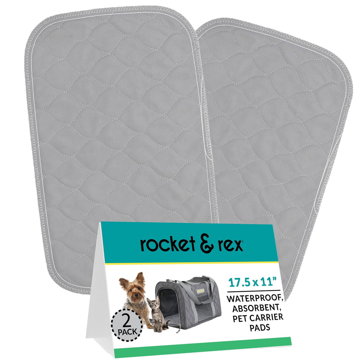 Rocket & Rex Tapis-porteur-lavable protège les sols lors des trajets.