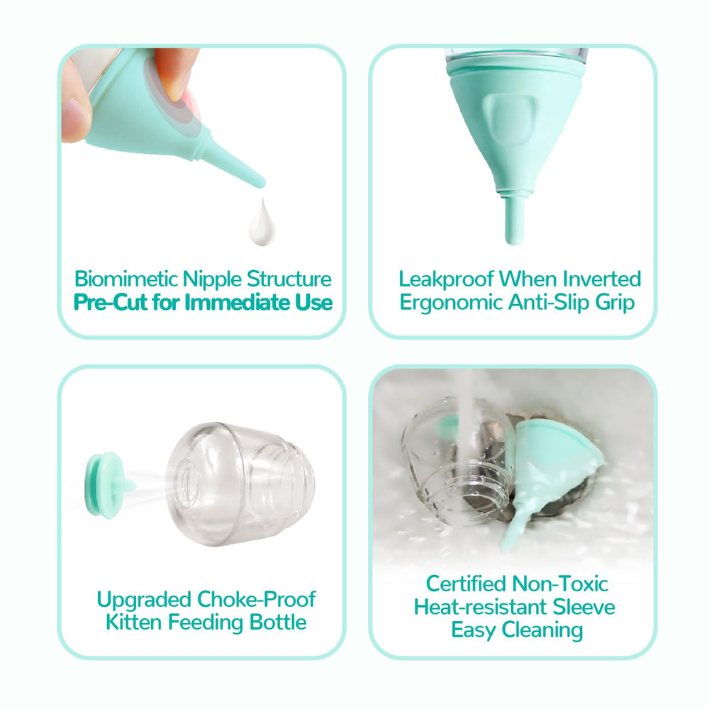 Rock Tech biberon silicone sans BPA à odeur neutre pour nouveau-nés