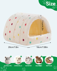Cachette Rodizoo pour hamster, doudou chaud et cosy pour se pelotonner.