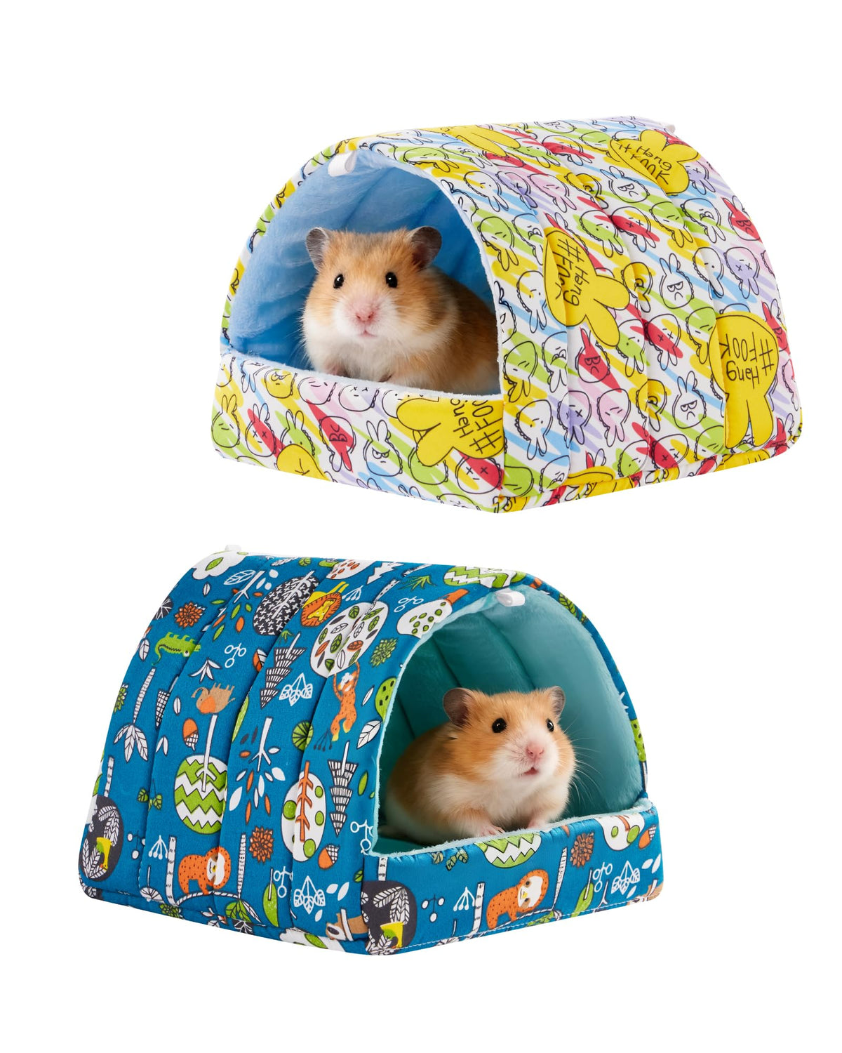 Rodizoo hutte hamster anti-dérapante pour nid stable.