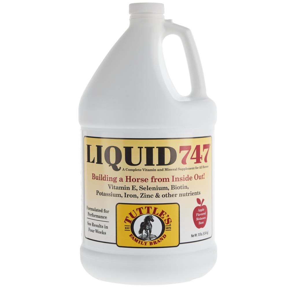 Rod's YTEX D GAL bouteille; affiche énergie et conditionnement pour le cheval.