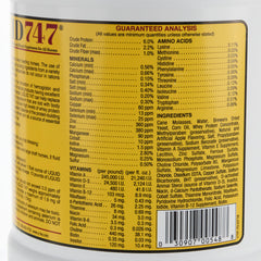 Rod's YTEX D GAL utilisation quotidienne; dosage potentiel pour énergie et apport nutritionnel.