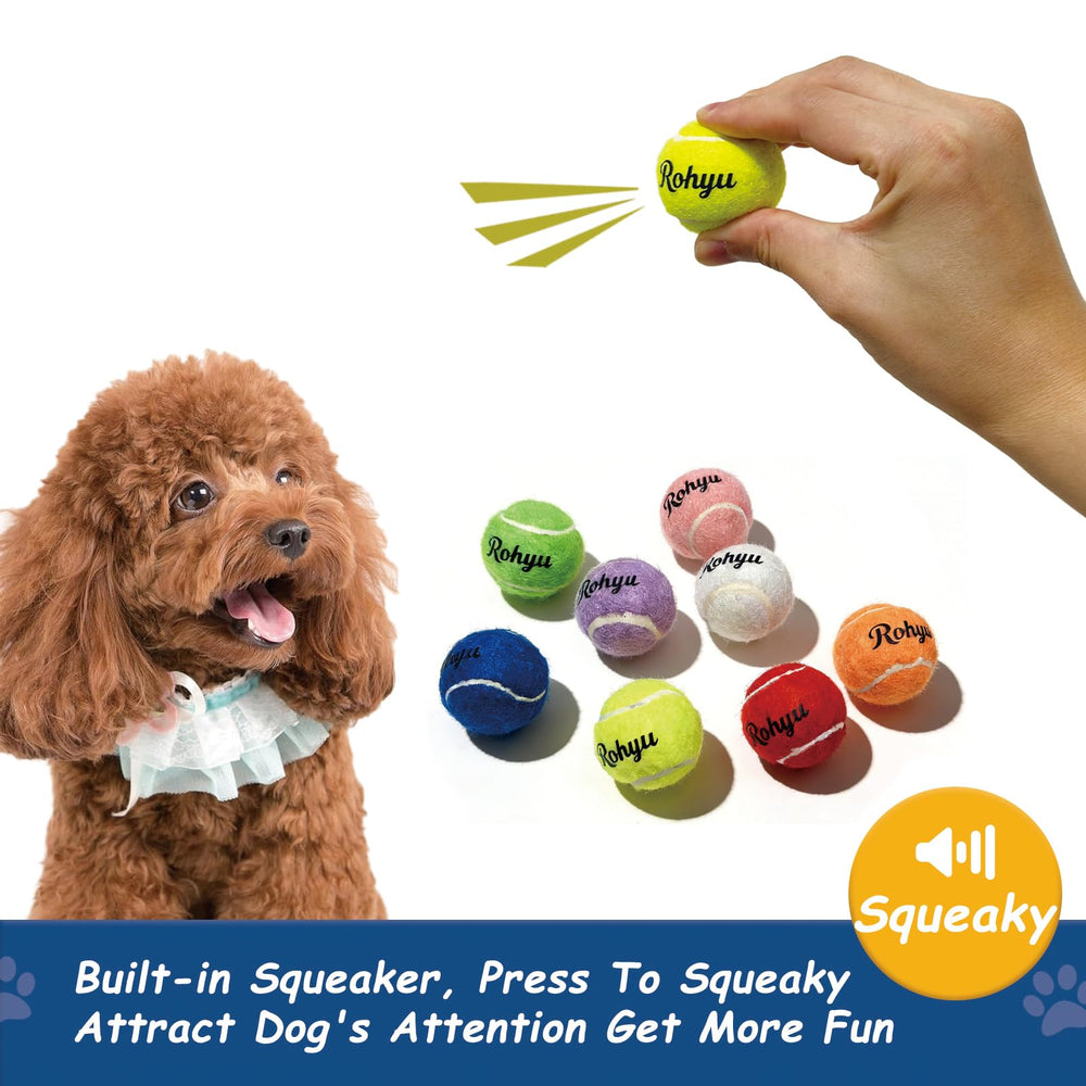 Balles Rohyu mini de tennis, taille 1,57 pouces pour petites gueules.