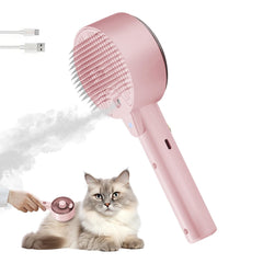 La brosse Cloud Care de Rolemon en action pour démêler le pelage.