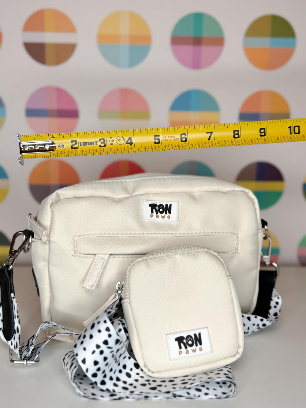 Ron Paws bandouliere-reglable longueur ajustable pour tout type de corps.