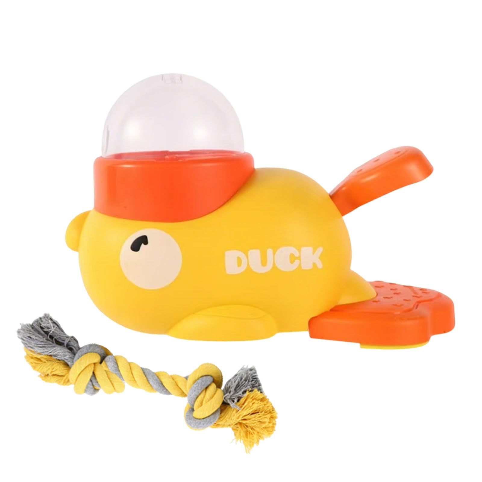 Ronronner Distributeur Canard: libération facile des friandises grâce à la queue.