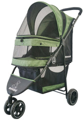 ROODO chariot pour animaux avec cadre avant et filet respirant pour ventilation agréable.