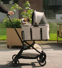 ROODO Porteur pour animaux détachable, facile à transporter en voyage.