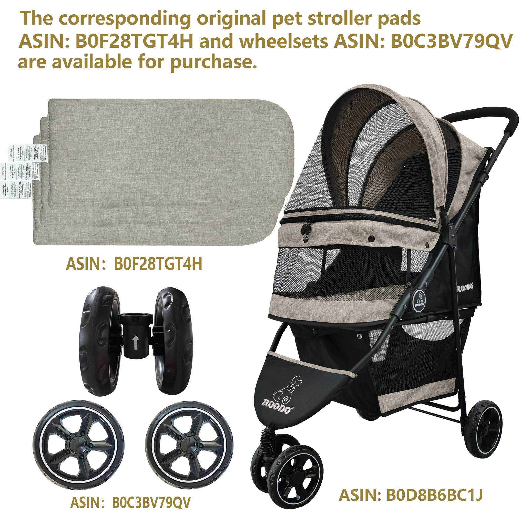 ROODO emballage 38-14-64 cm, protection et voyage pratique.