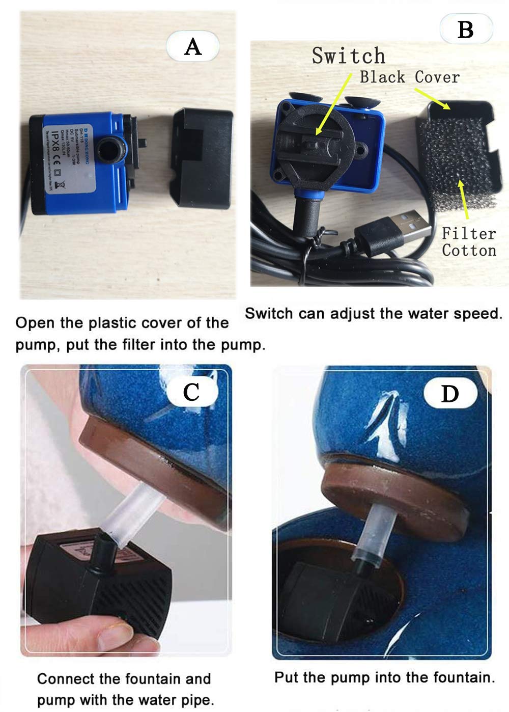 Design bleu lotus ROSE CREATE apporte une touche élégante à votre intérieur.