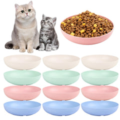 Bols RoseYouth colorés pour chats, stimulant l'appétit.