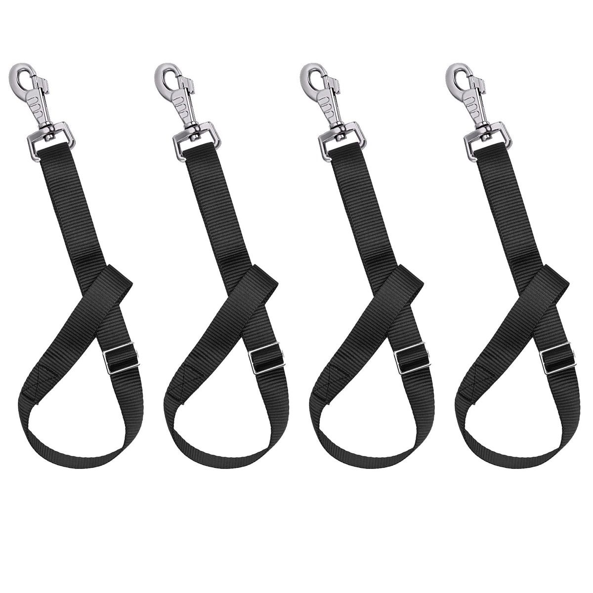 Rosemarie – ensemble de 4 sangles pour seau cheval, pratique en écurie.