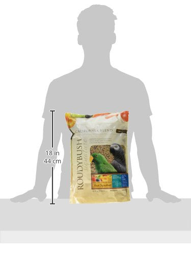 RoudyBush California Blend mélange fruits et légumes pour l'alimentation quotidienne des oiseaux.