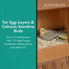 Transition douce RoudyBush California Blend Mini, aide à passer à une nouvelle alimentation.