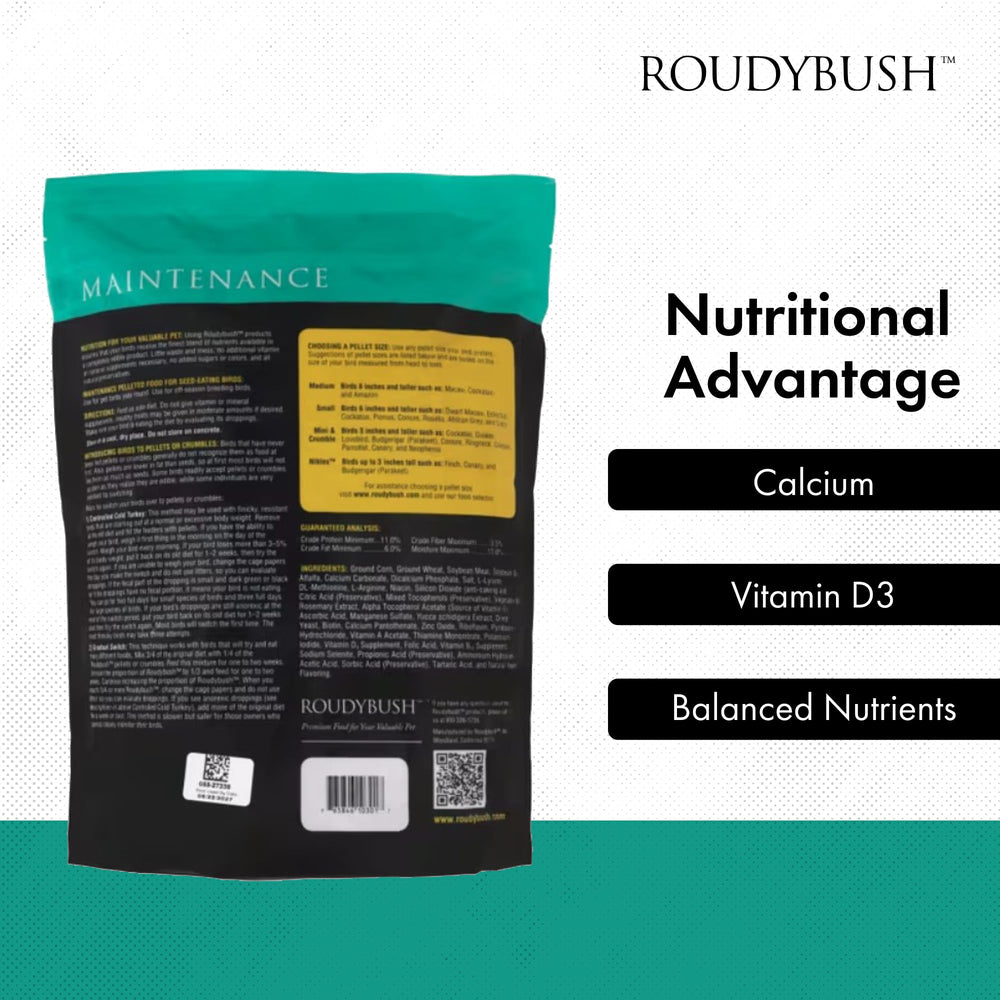 Roudybush Entretien Quotidien utilisation quotidienne – alimentation fiable.