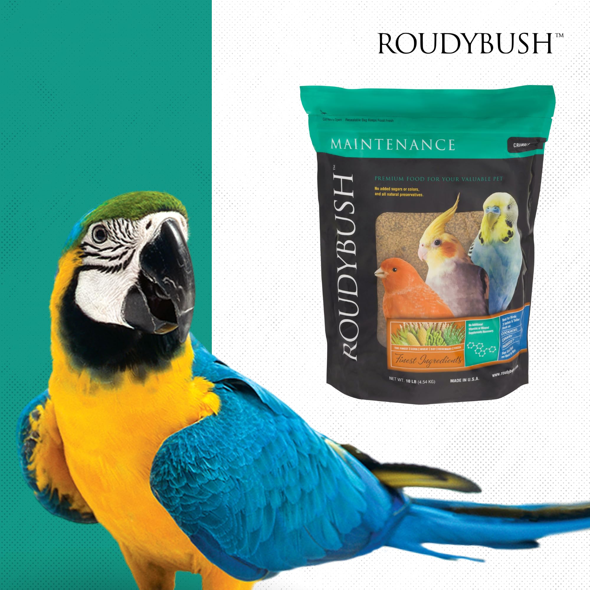 Roudybush Expertise Depuis 1985 : marque fiable guidant le choix nutritionnel.
