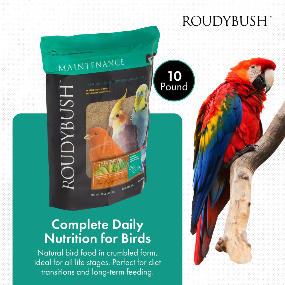 Roudybush Granules Transition : facilite le passage sans suppléments.