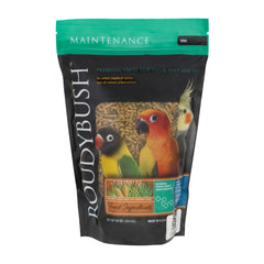 RoudyBush nourriture quotidienne pour oiseaux, pellets mini, 22oz, nutrition équilibrée.