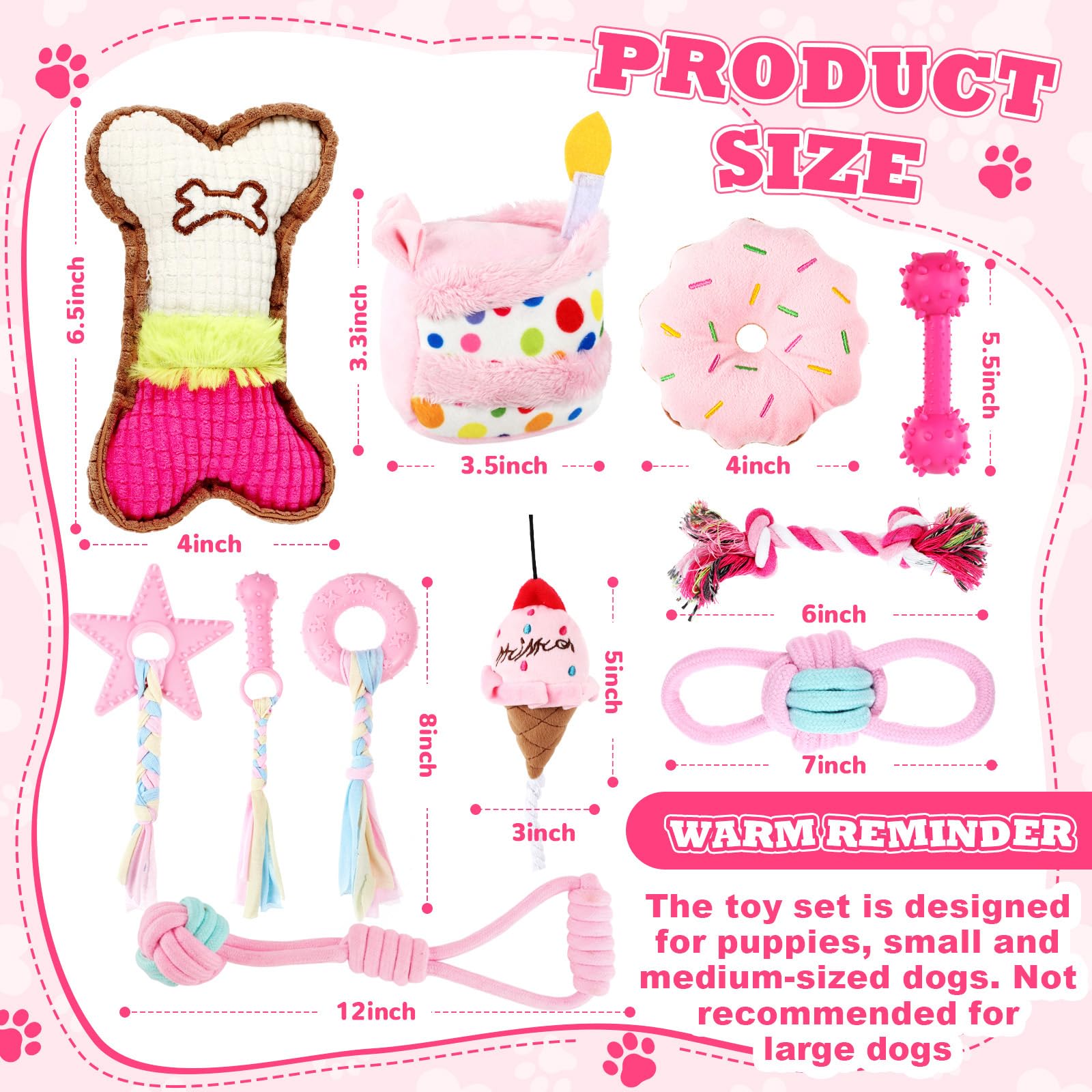 RoundFunny peluche sifflet chien, parfait pour jeux interactifs