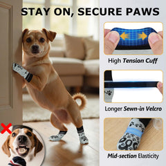 Chaussettes RouWinne douces et respirantes pour le confort quotidien du chien