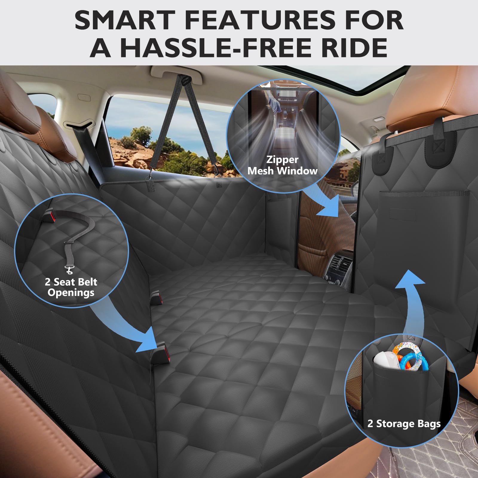 ROUWINNE compatible-vehicules-voiture-suv: convient à la plupart des modèles.