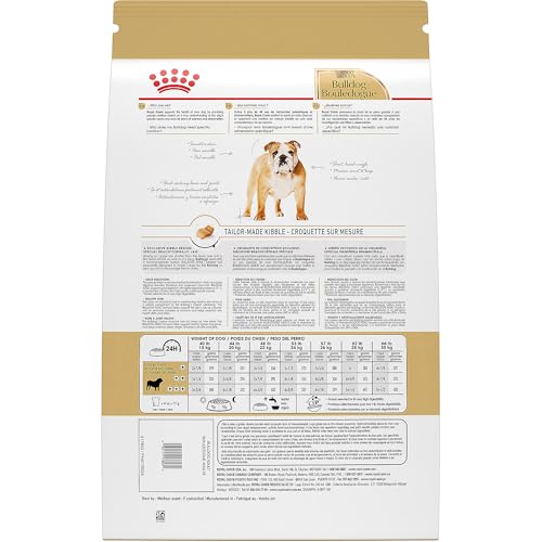 Royal Canin Bulldog Adulte – emballage produit, informations claires