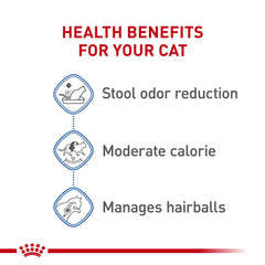 ROYAL CANIN Chat intérieur – gestion du poids grâce à un apport calorique adapté.
