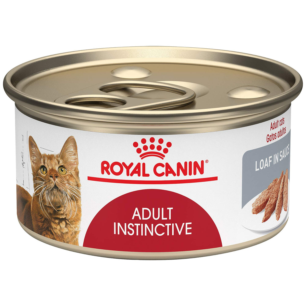 Royal Canin Chat Loaf en Sauce, boîte 3oz, nutrition complète et appétente.