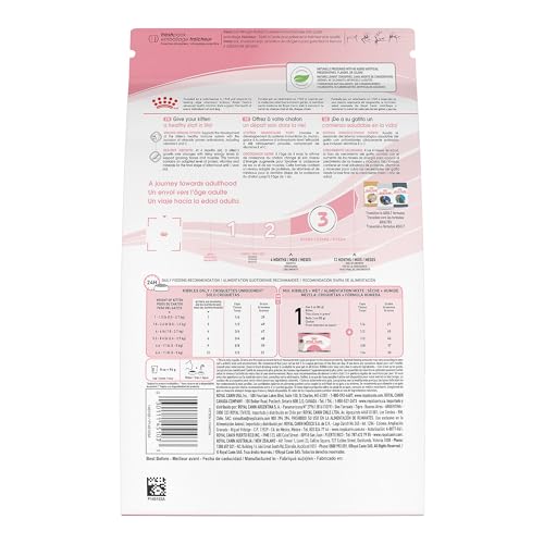 Royal Canin chaton sac de 7 livres, format pratique pour démarrer l'alimentation.