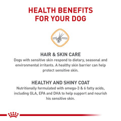 Royal Canin chien adulte poil brillant, soutien visuel d'un pelage sain chez les chiens de moyenne taille.