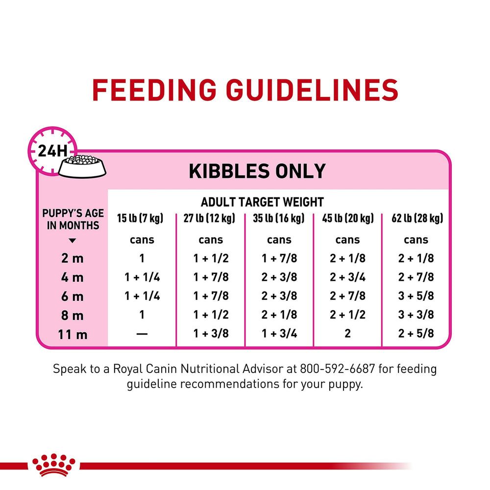Royal Canin Chiot – compatibilité avec croquettes pour repas mixte.