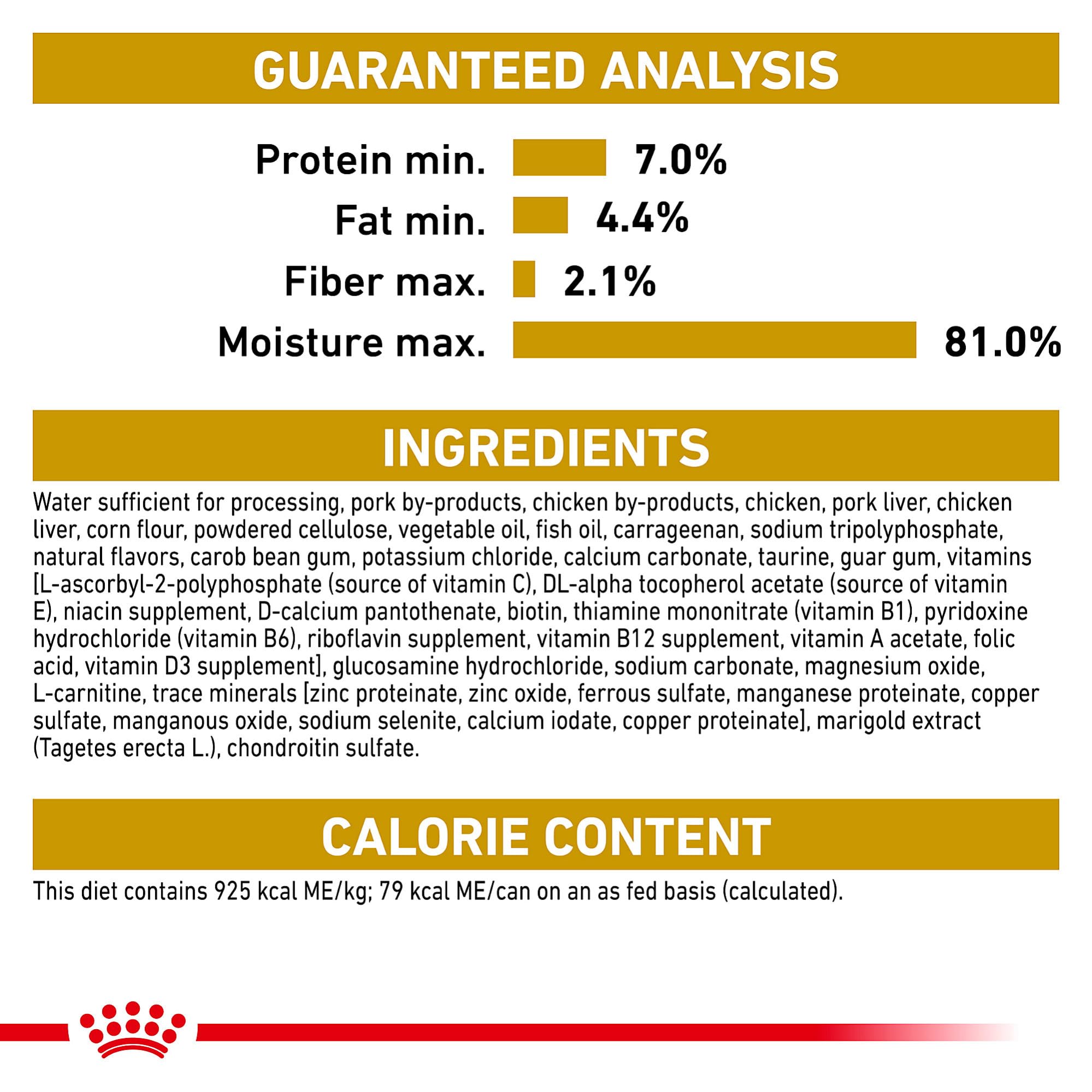 Suggestion de repas mixte avec croquettes Dachshund Adult Dry, Royal Canin Loaf en Sauce.
