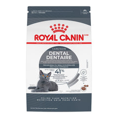 Royal Canin croquettes dentaires chat adulte: soutiennent l'hygiène bucco-dentaire.