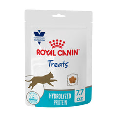 Royal Canin diète vétérinaire hydrolysée, emballage visible pour chats sensibles
