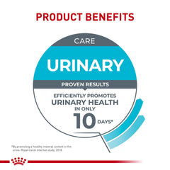 Royal Canin Feline Urinary Care: sachets ouverts montrant la texture humide.