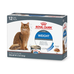 ROYAL CANIN Soin Félin Poids : tranches en sauce pour chat adulte, soutien potentiel au contrôle du poids.