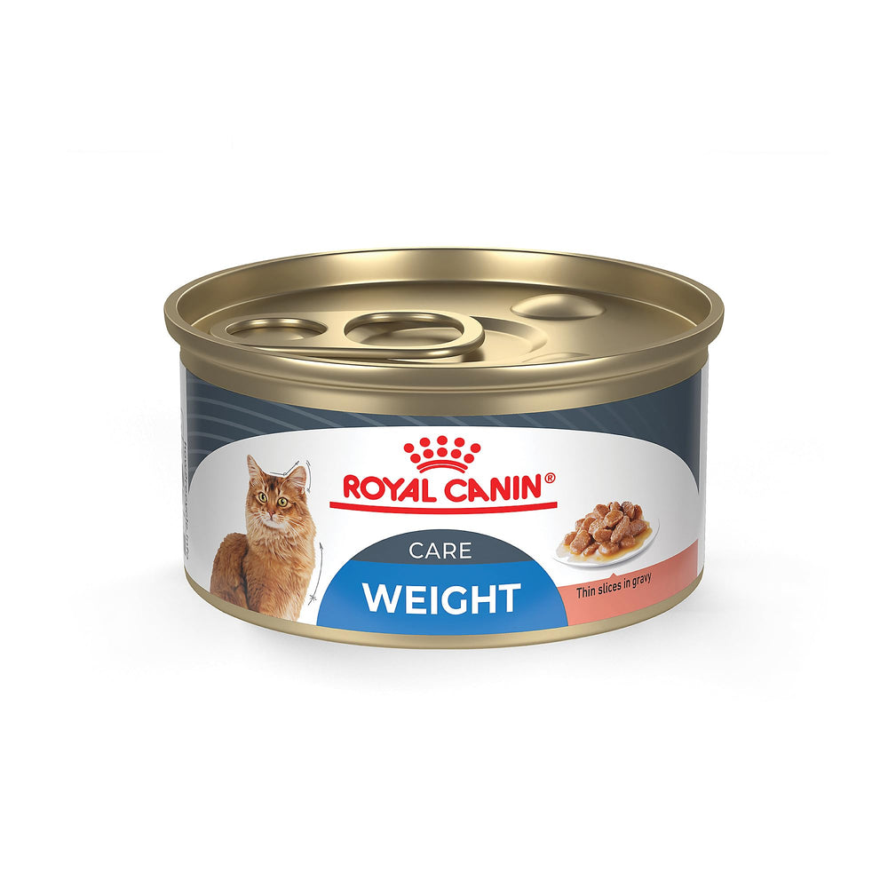 ROYAL CANIN Feline Care Weight Care tranches-minces-en-gravy pour repas appétent et gestion du poids