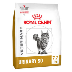 Sac 7,7 lb de Royal Canin Feline Urinary So Dry prêt à l'emploi.