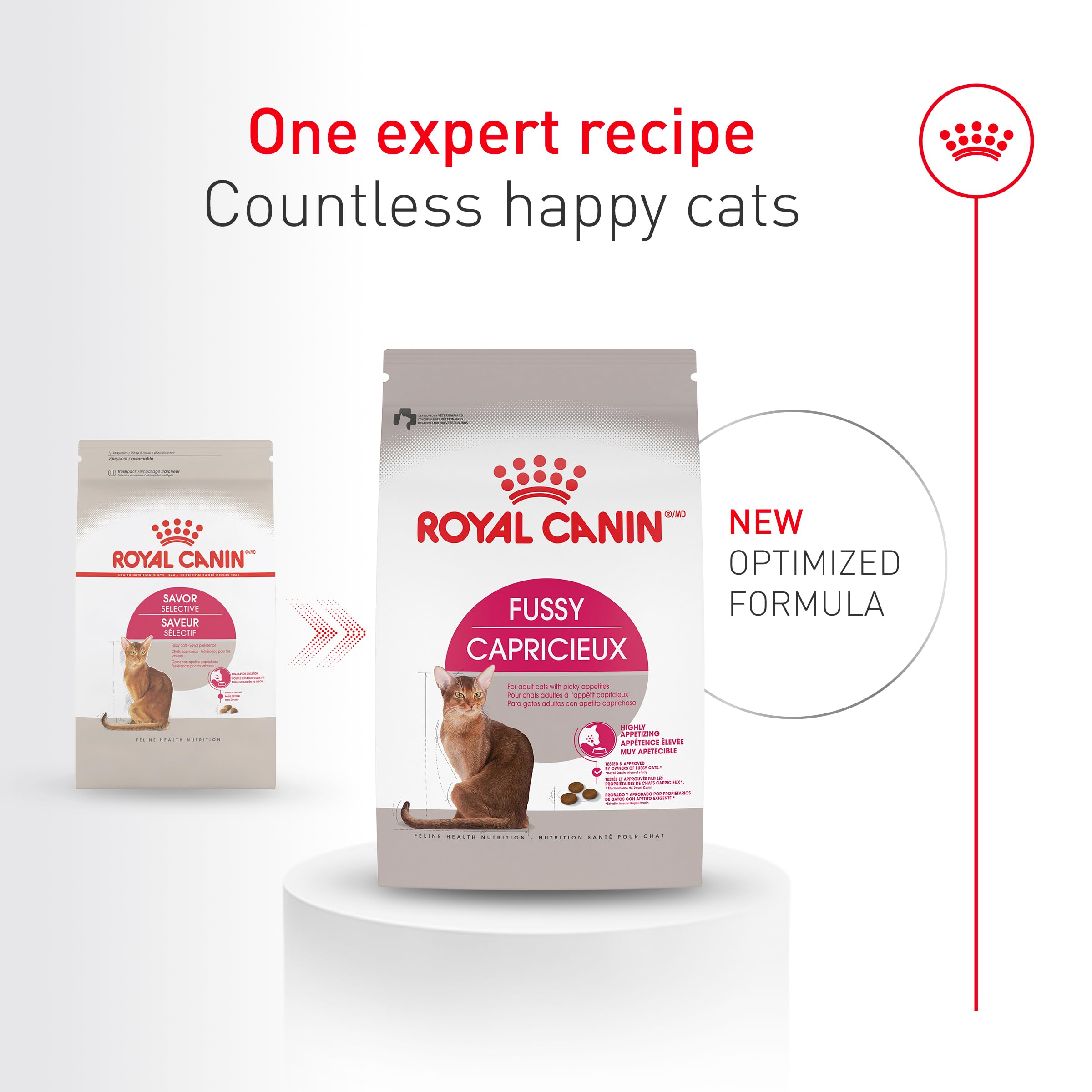 ROYAL CANIN Fussy arômes appétissants stimulant l’appétit des chats exigeants