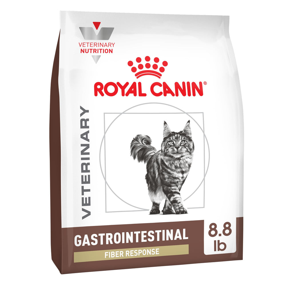Croquettes Royal Canin fibre gastro-intestinale, soutien du transit digestif quotidien.
