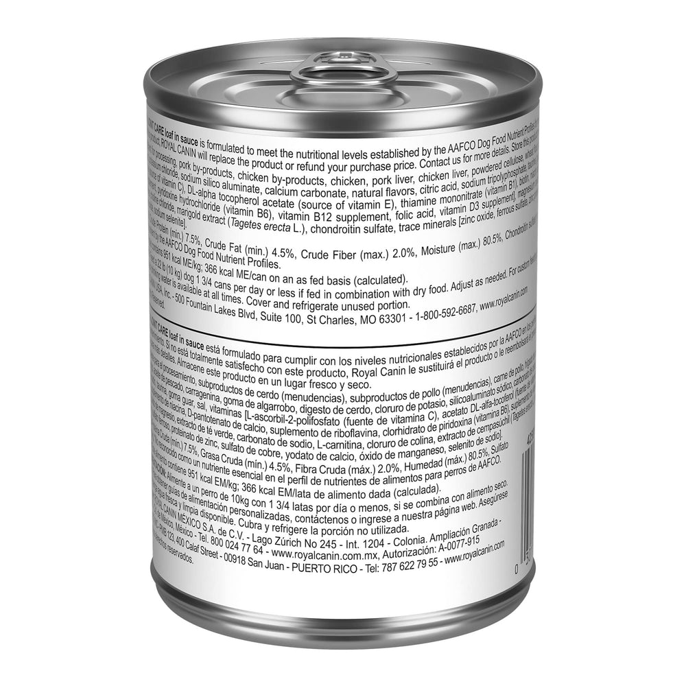Préparation rapide avec Royal Canin Terrine en Sauce pour chien actif.