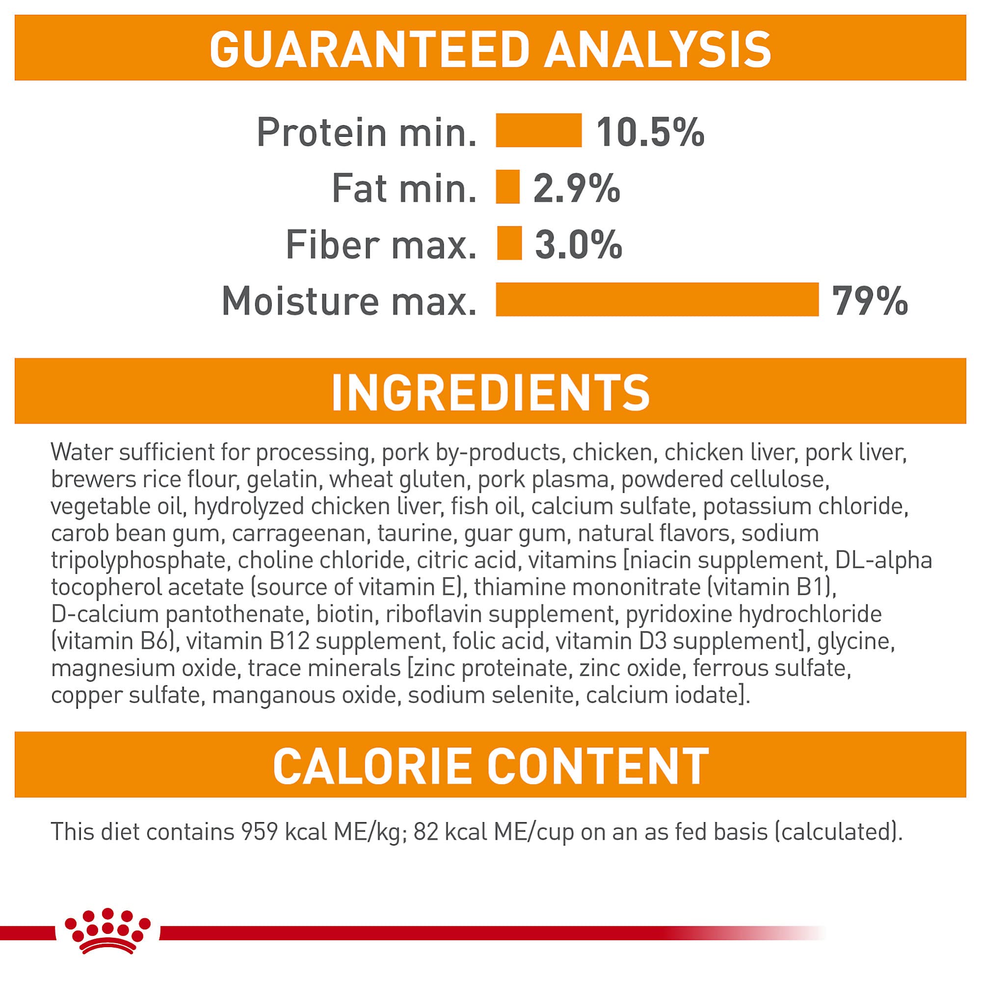 Couleur appétissante du pâté en sauce Royal Canin Hair & Skin Care Loaf.