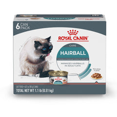 Royal Canin Hairball Care image prise-en-pack, solution pratique pour chats adultes sensibles aux boules de poils.