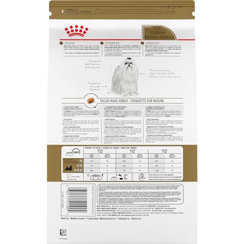 Royal Canin Maltais Adulte – croquettes petite taille facilitant la prise.