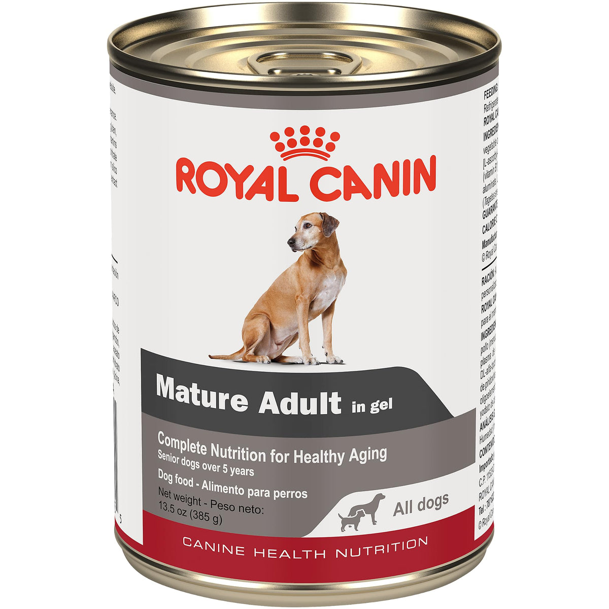 ROYAL CANIN Mature Adulte en Gel — image de boîte, repas complet pour soutenir les besoins des chiens âgés