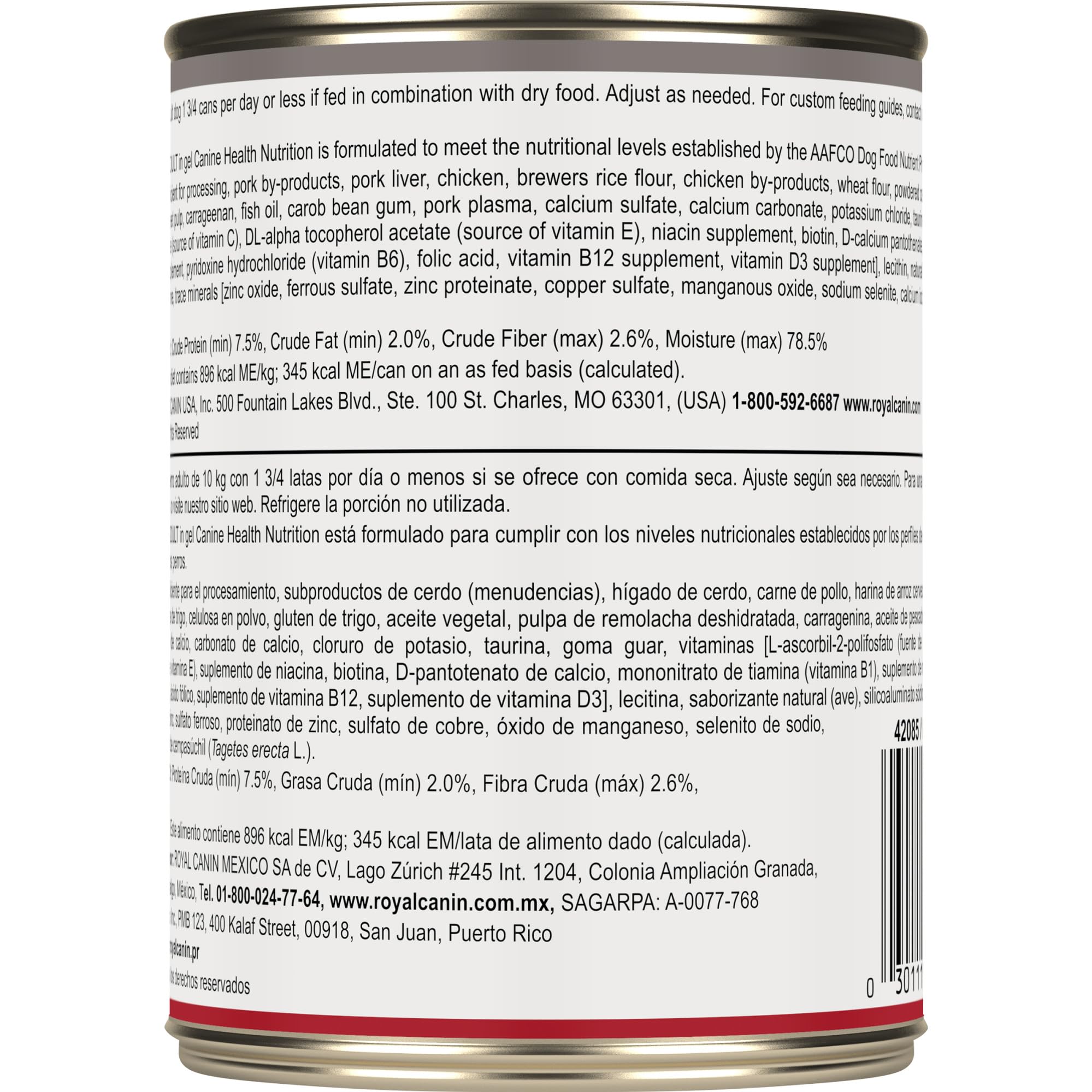 ROYAL CANIN Mature Adulte en Gel — packaging pratique et savoureux