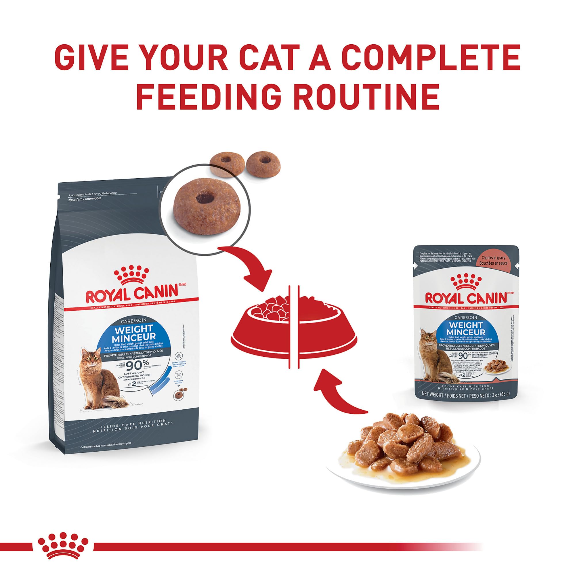 Sauce appétissante qui stimule l’appétit des chats gourmands.