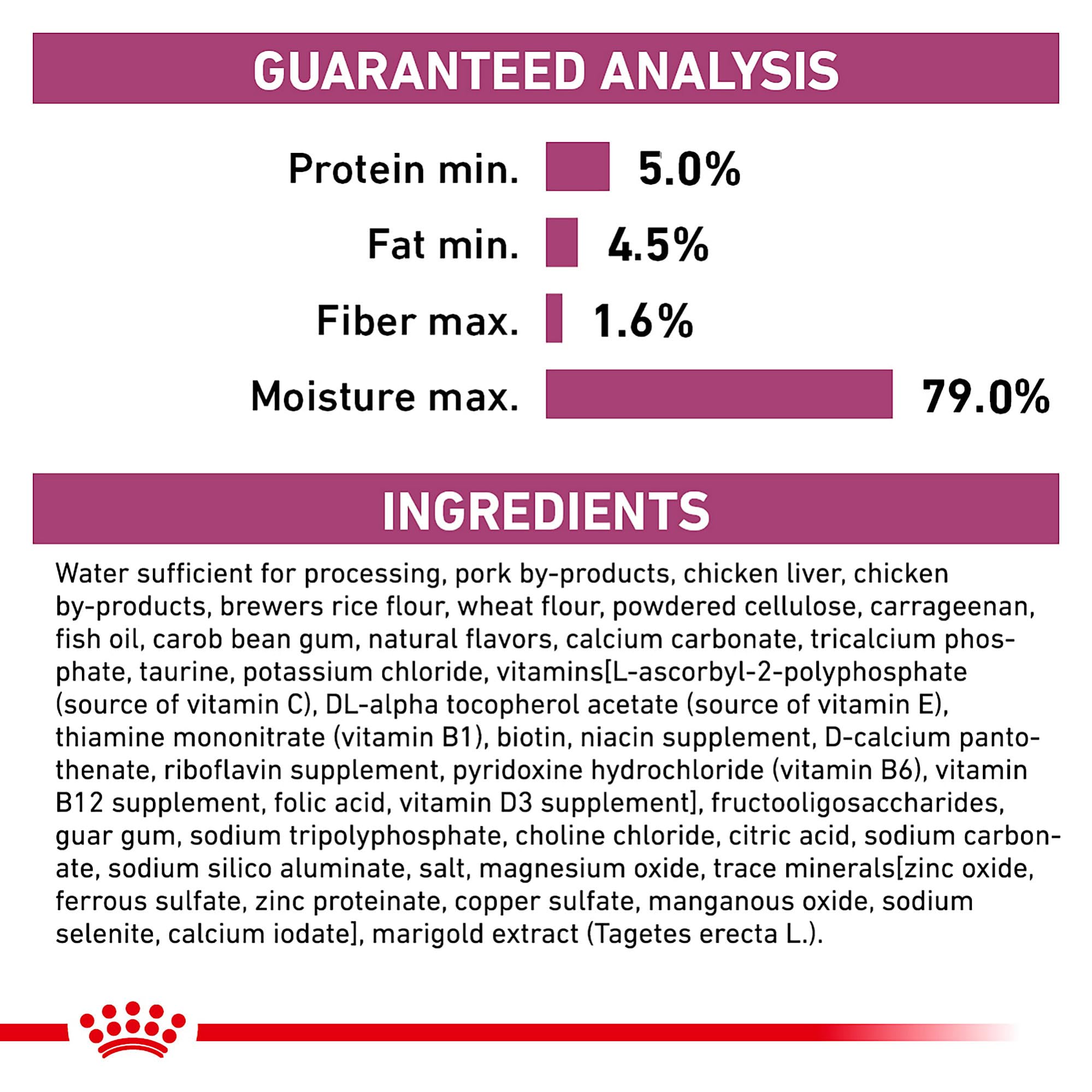 Royal Canin Régime vétérinaire canin - texture en sauce qui stimule l’appétit.